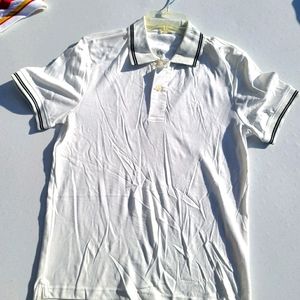 White soft Sax fifth Ave Mens shirt Size small